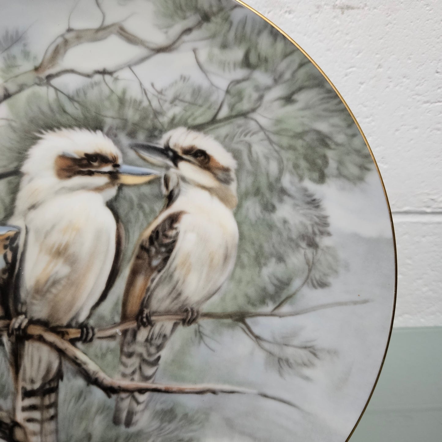 Decorative Vintage Noritake Kookaburra Wall Plate.  Please see photos as they form part of the description.