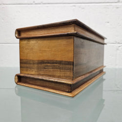 Antique Walnut Inlaid & Hand Painted Jewellery Box with Secret Access. | Antique & Vintage | Moonee Ponds Antiques | Australia Wide Delivery