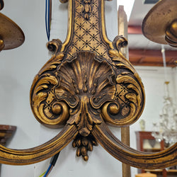 Louis XV Style Antique Bronze Wall Sconces Lights | Antique & Vintage | Moonee Ponds Antiques | Australia Wide Delivery
