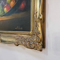 Vintage Gilt Framed Oil Still Life On Canvas | Antique & Vintage | Moonee Ponds Antiques | Australia Wide Delivery