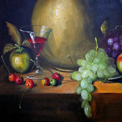 Vintage Gilt Framed Oil Still Life On Canvas | Antique & Vintage | Moonee Ponds Antiques | Australia Wide Delivery
