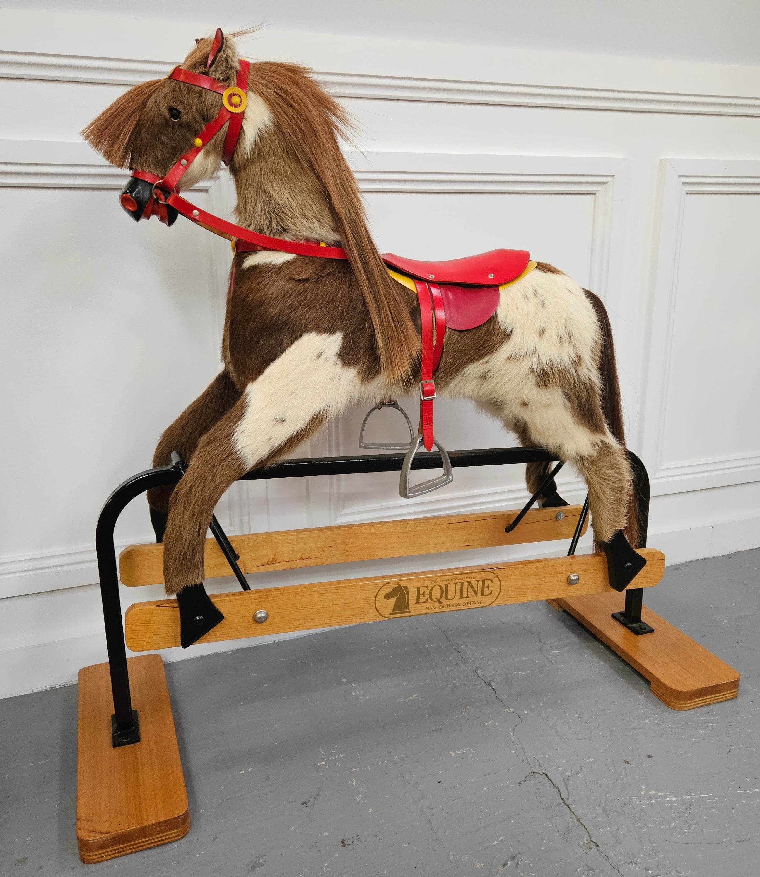 Stunning Hand Crafted Australian Rocking Horse | Antique & Vintage | Moonee Ponds Antiques | Australia Wide Delivery