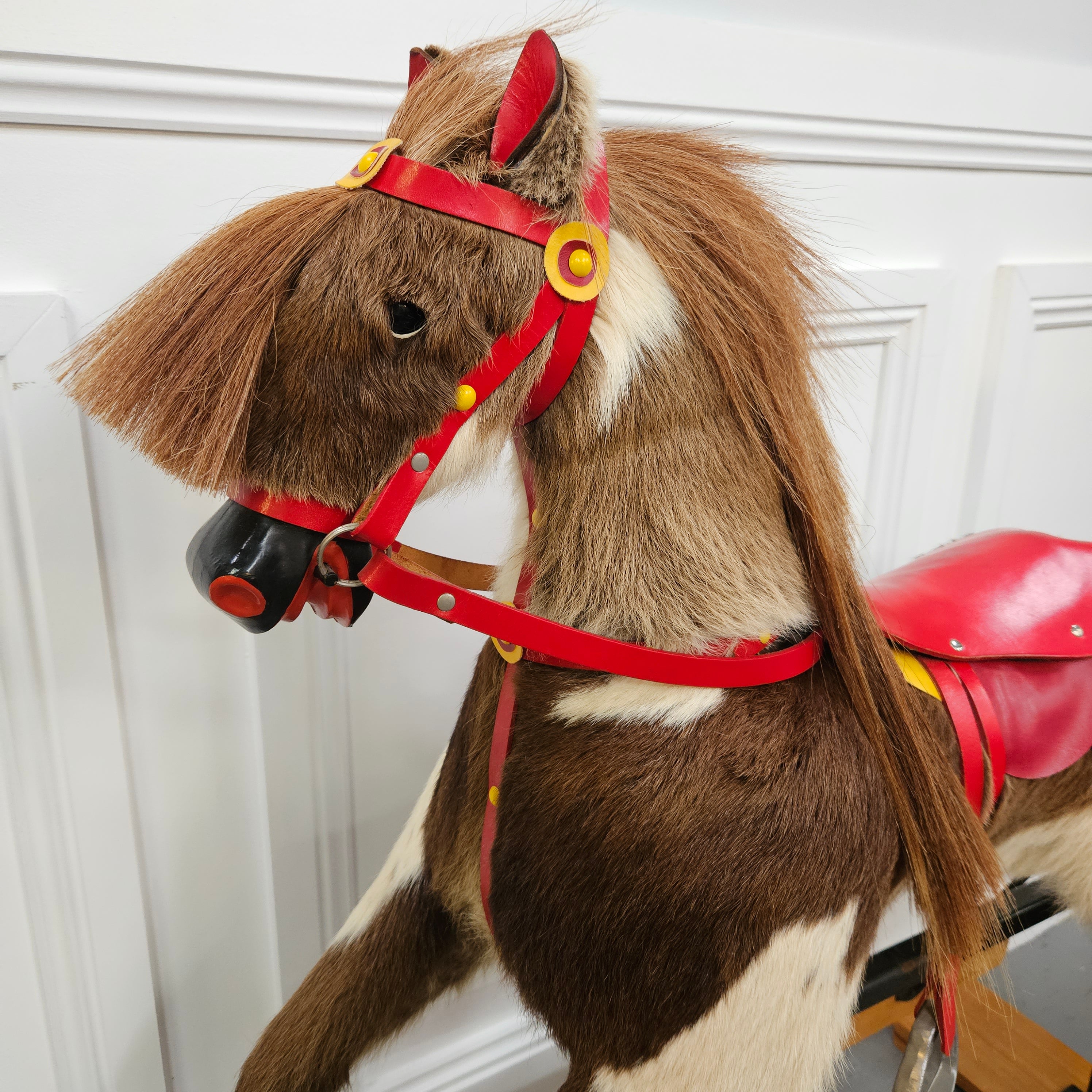 Stunning Hand Crafted Australian Rocking Horse | Antique & Vintage | Moonee Ponds Antiques | Australia Wide Delivery