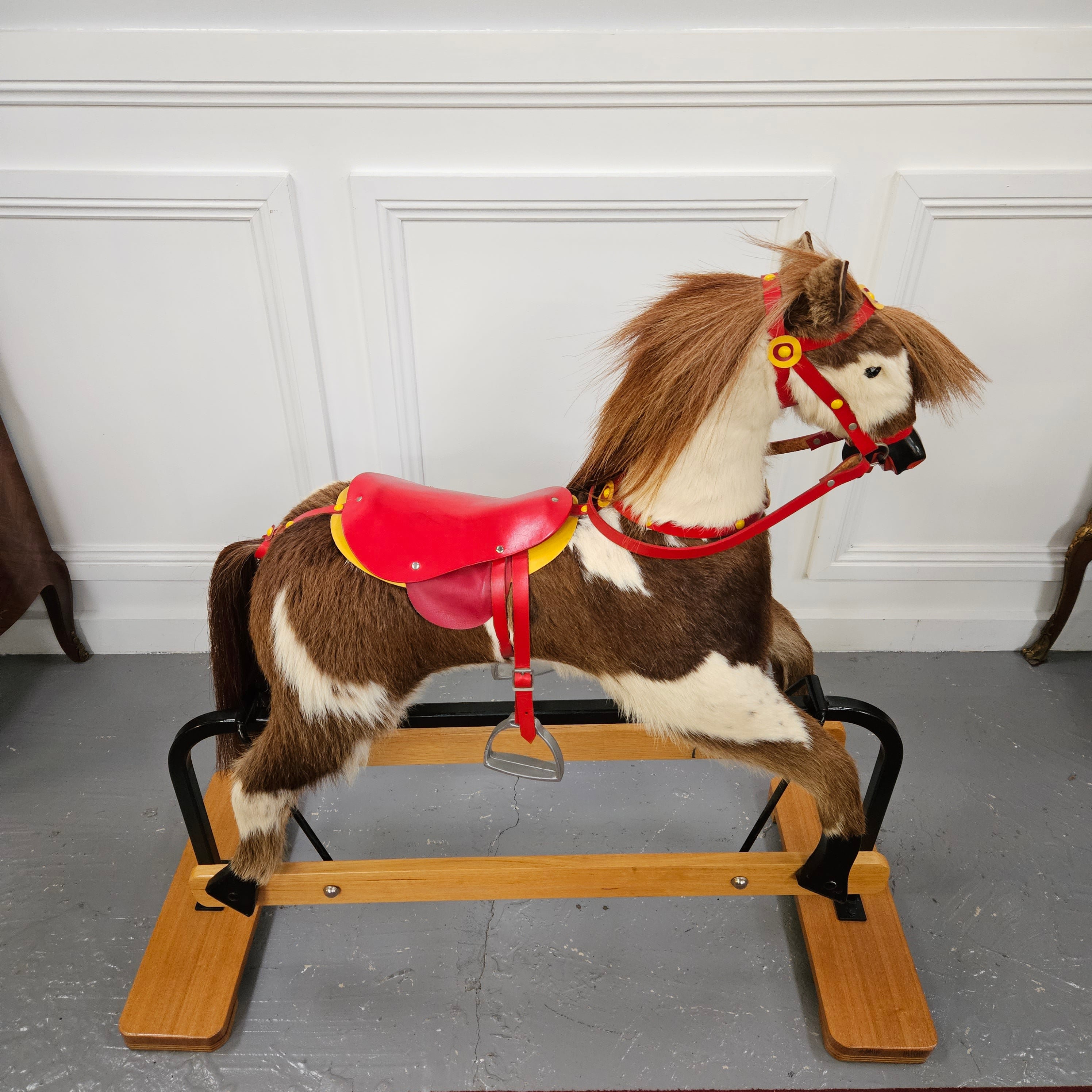 Stunning Hand Crafted Australian Rocking Horse | Antique & Vintage | Moonee Ponds Antiques | Australia Wide Delivery