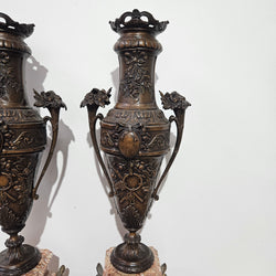 Impressive Antique Pair of French 19th Century Urns | Antique & Vintage | Moonee Ponds Antiques | Australia Wide Delivery