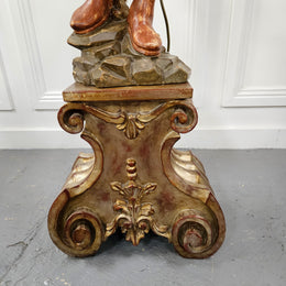 Sourced From France A Five Light Blackamoor Floor Lamp
