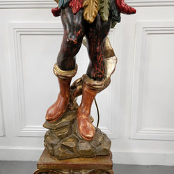 Sourced From France A Five Light Blackamoor Floor Lamp | Antique & Vintage | Moonee Ponds Antiques | Australia Wide Delivery