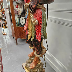 Sourced From France A Five Light Blackamoor Floor Lamp | Antique & Vintage | Moonee Ponds Antiques | Australia Wide Delivery
