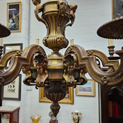 French Napoleon III Style Gilt Bronze Chandelier | Antique & Vintage | Moonee Ponds Antiques | Australia Wide Delivery