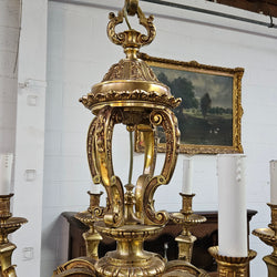 Impressive Gilt Bronze Napoleon III Style Chandelier | Antique & Vintage | Moonee Ponds Antiques | Australia Wide Delivery