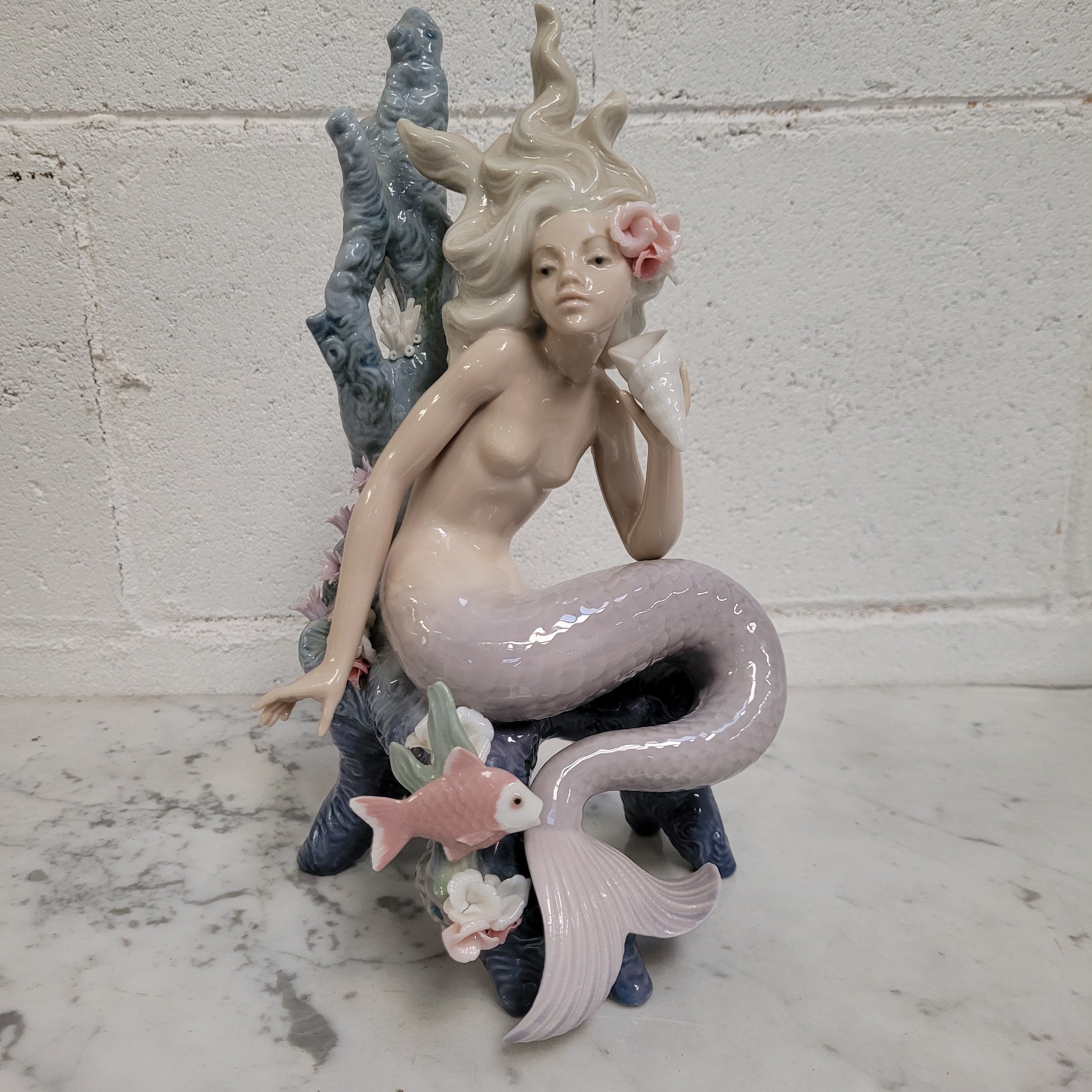 Lladro Mermaid "Ocean Beauty No. 5785 | Antique & Vintage | Moonee Ponds Antiques | Australia Wide Delivery