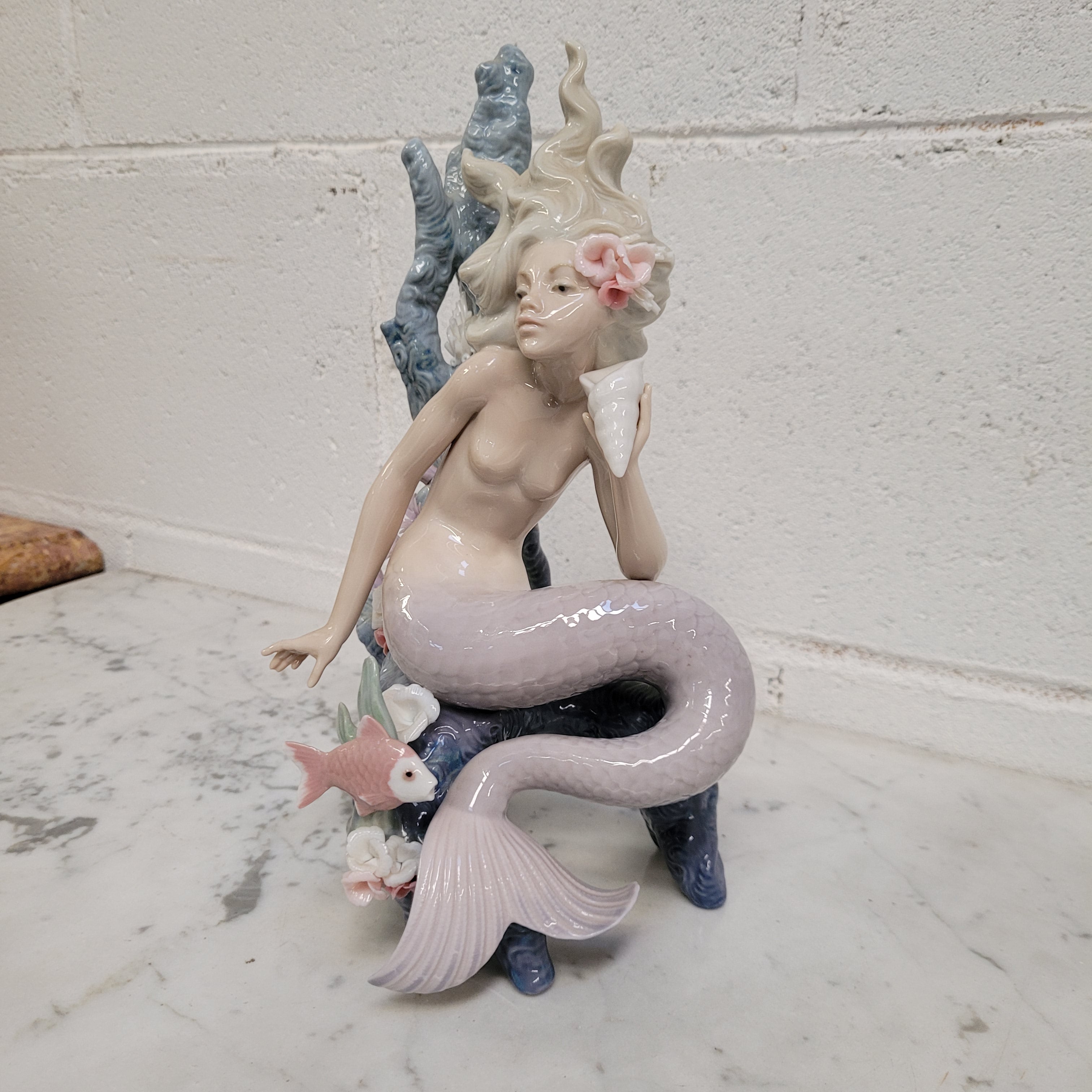 Lladro Mermaid "Ocean Beauty No. 5785 | Antique & Vintage | Moonee Ponds Antiques | Australia Wide Delivery