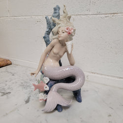 Lladro Mermaid "Ocean Beauty No. 5785 | Antique & Vintage | Moonee Ponds Antiques | Australia Wide Delivery