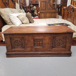 Early 19th Century French Chestnut Wood Coffer