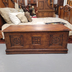 Early 19th Century French Chestnut Wood Coffer | Antique & Vintage | Moonee Ponds Antiques | Australia Wide Delivery