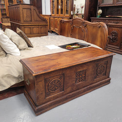 Early 19th Century French Chestnut Wood Coffer | Antique & Vintage | Moonee Ponds Antiques | Australia Wide Delivery