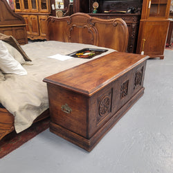 Early 19th Century French Chestnut Wood Coffer | Antique & Vintage | Moonee Ponds Antiques | Australia Wide Delivery
