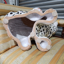 Appealing Large Vintage Terracotta Young Leopard Statue | Antique & Vintage | Moonee Ponds Antiques | Australia Wide Delivery