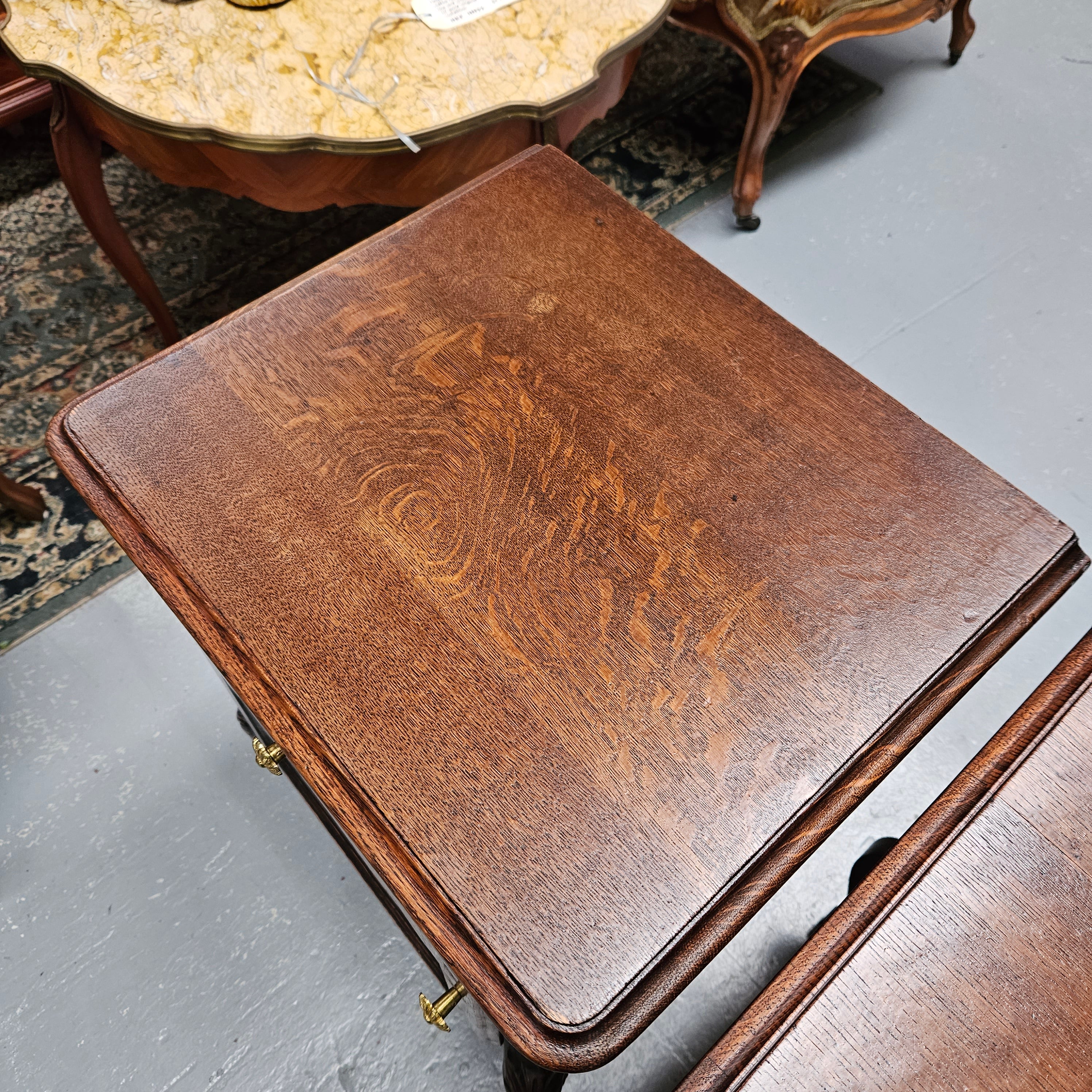 Pair of Hard to Find French Louis XV Style Bedside Cabinets | Antique & Vintage | Moonee Ponds Antiques | Australia Wide Delivery