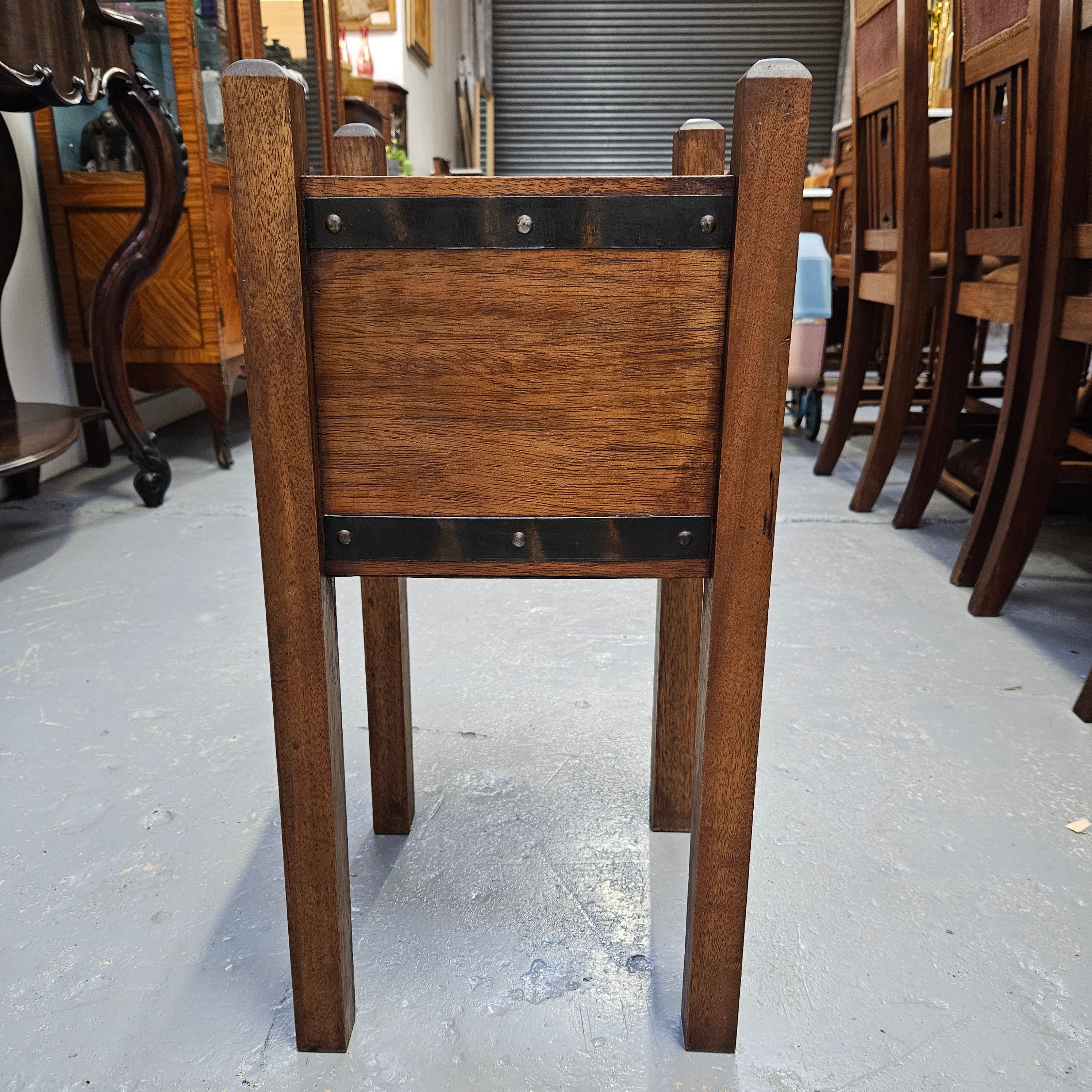 Arts and Crafts Wooden Plant Stand | Antique & Vintage | Moonee Ponds Antiques | Australia Wide Delivery