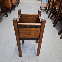 Arts and Crafts Wooden Plant Stand | Antique & Vintage | Moonee Ponds Antiques | Australia Wide Delivery