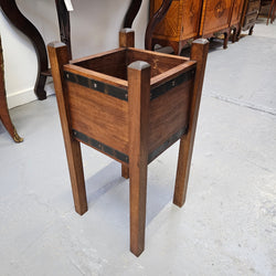 Arts and Crafts Wooden Plant Stand | Antique & Vintage | Moonee Ponds Antiques | Australia Wide Delivery