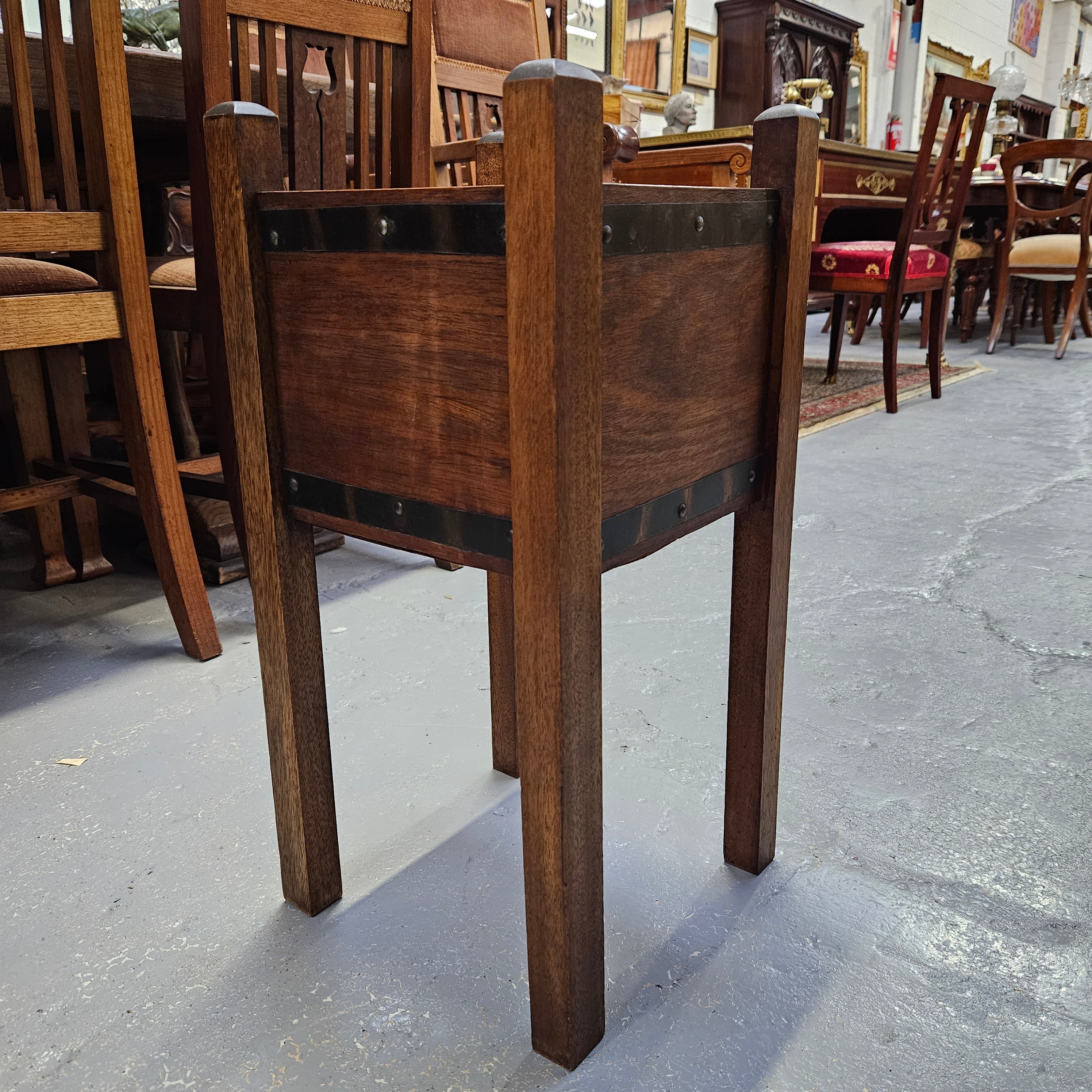 Arts and Crafts Wooden Plant Stand | Antique & Vintage | Moonee Ponds Antiques | Australia Wide Delivery