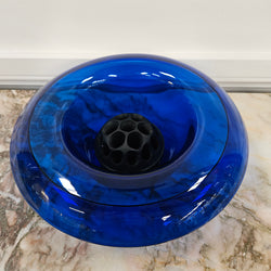 Art Deco Bristol Blue Float Bowl | Antique & Vintage | Moonee Ponds Antiques | Australia Wide Delivery