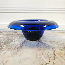 Art Deco Bristol Blue Float Bowl | Antique & Vintage | Moonee Ponds Antiques | Australia Wide Delivery