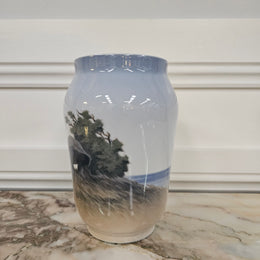 Royal Copenhagen Signed Hand Painted Vase
