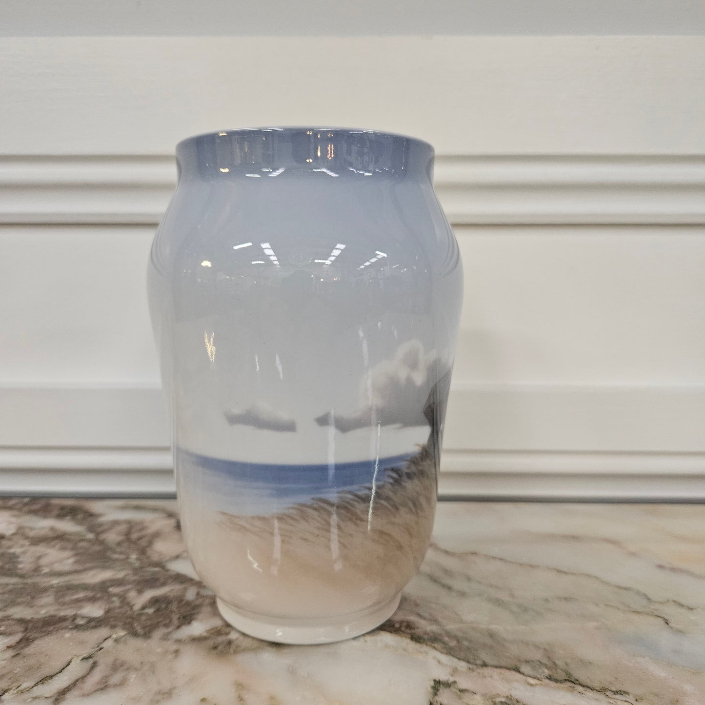 Royal Copenhagen Signed Hand Painted Vase