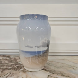 Royal Copenhagen Signed Hand Painted Vase | Antique & Vintage | Moonee Ponds Antiques | Australia Wide Delivery