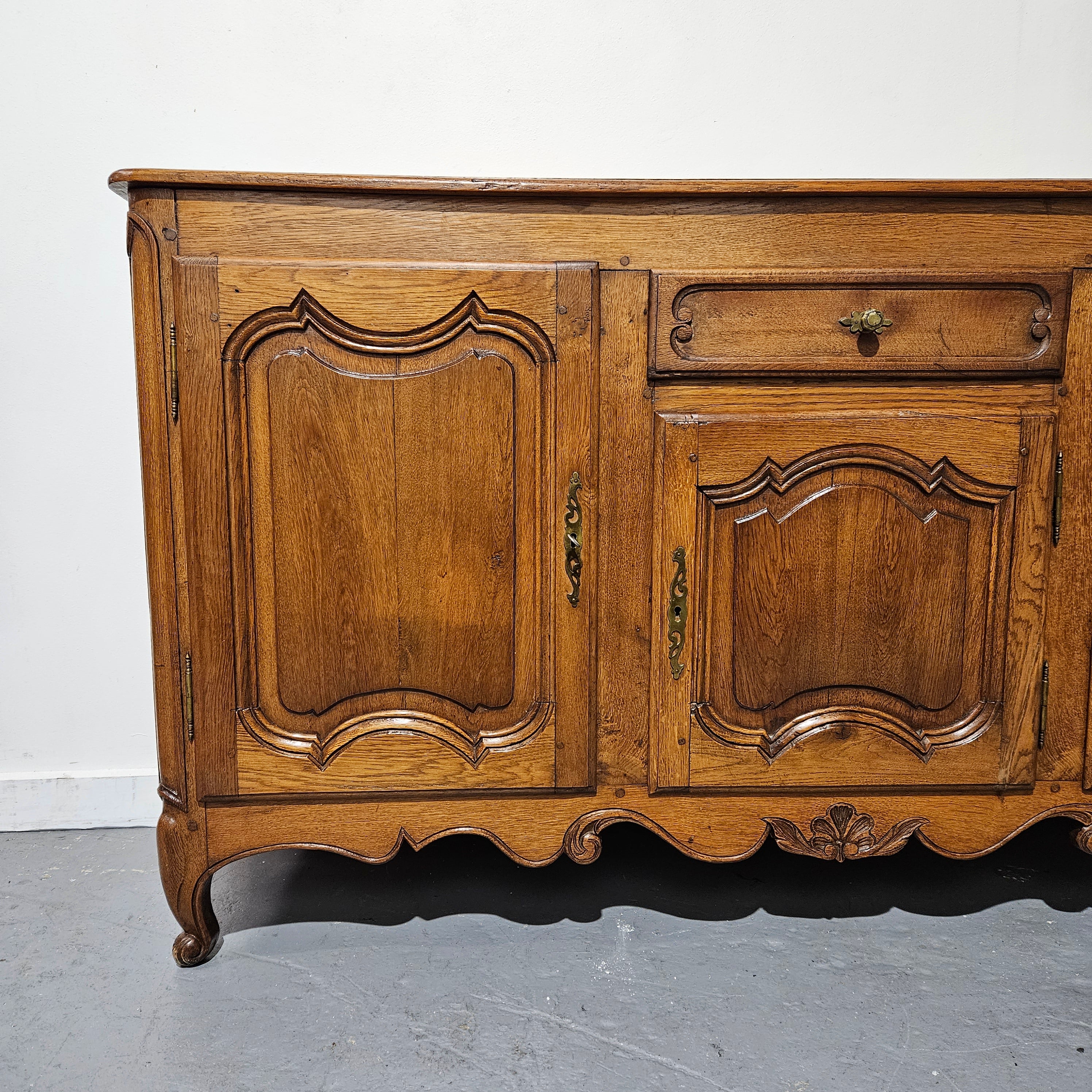 19th Century French Oak Three Door Sideboard | Antique & Vintage | Moonee Ponds Antiques | Australia Wide Delivery