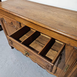 19th Century French Oak Three Door Sideboard | Antique & Vintage | Moonee Ponds Antiques | Australia Wide Delivery