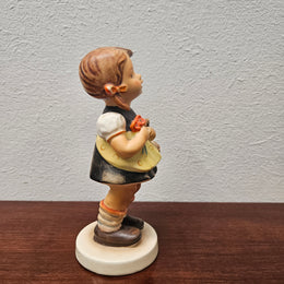 Hummel Girl with Basket Figurine "Sister".