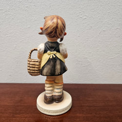 Hummel Girl with Basket Figurine "Sister". | Antique & Vintage | Moonee Ponds Antiques | Australia Wide Delivery