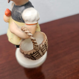 Hummel Girl with Basket Figurine "Sister".