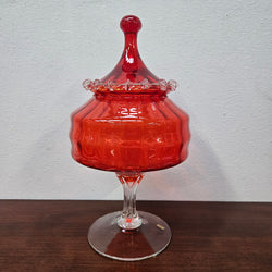 Vintage Italian Glass Apothecary Jar | Antique & Vintage | Moonee Ponds Antiques | Australia Wide Delivery