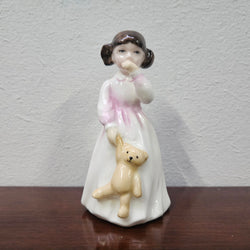 Charming Royal Doulton Figure "Daddy's Girl" | Antique & Vintage | Moonee Ponds Antiques | Australia Wide Delivery
