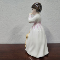 Charming Royal Doulton Figure "Daddy's Girl" | Antique & Vintage | Moonee Ponds Antiques | Australia Wide Delivery