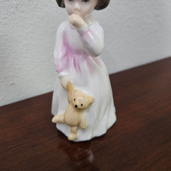 Charming Royal Doulton Figure "Daddy's Girl" | Antique & Vintage | Moonee Ponds Antiques | Australia Wide Delivery
