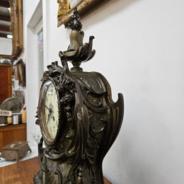 Bronze 19th Century Mantle Clock