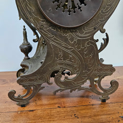 Bronze 19th Century Mantle Clock | Antique & Vintage | Moonee Ponds Antiques | Australia Wide Delivery