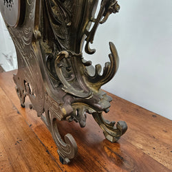 Bronze 19th Century Mantle Clock | Antique & Vintage | Moonee Ponds Antiques | Australia Wide Delivery