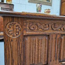 French Provincial Oak Blanket Box | Antique & Vintage | Moonee Ponds Antiques | Australia Wide Delivery