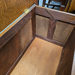 French Provincial Oak Blanket Box | Antique & Vintage | Moonee Ponds Antiques | Australia Wide Delivery