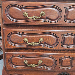 Antique French Oak Parquetry Top Chest of Drawers | Antique & Vintage | Moonee Ponds Antiques | Australia Wide Delivery