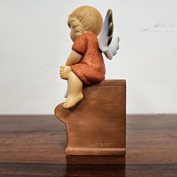 Delightful 2 pce Musical Goebel Angels on Piano | Antique & Vintage | Moonee Ponds Antiques | Australia Wide Delivery