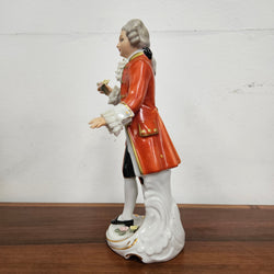 Period Gentleman Dresden Figurine | Antique & Vintage | Moonee Ponds Antiques | Australia Wide Delivery