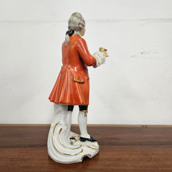 Period Gentleman Dresden Figurine | Antique & Vintage | Moonee Ponds Antiques | Australia Wide Delivery